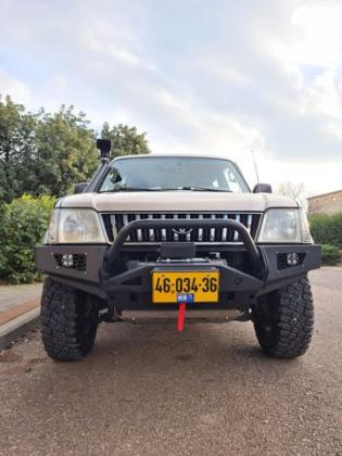 טויוטה לנד קרוזר פרדו קצר 4X4 STD אוט' בנזין 3.4 (180 כ''ס) בנזין 2002 למכירה ביפתח