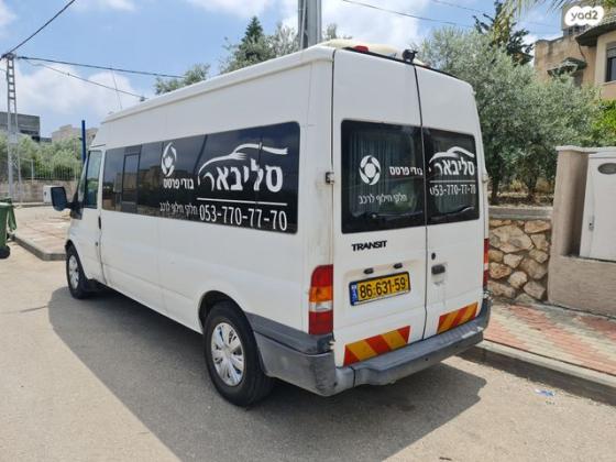 פורד טרנזיט 350L S סגור ידני דיזל גג מוגבה 2.4 (115 כ''ס) דיזל 2005 למכירה בשפרעם