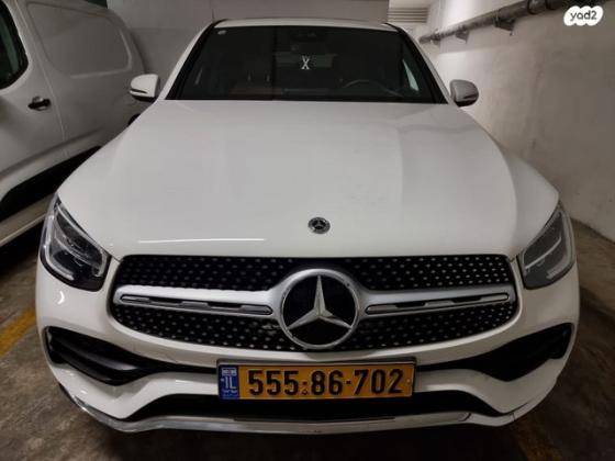 מרצדס GLC-Class קופה 4X4 GLC300E AMG Coupe הייבריד אוט' 2.0 (211 כ"ס) היברידי חשמל / בנזין 2021 למכירה בפתח תקווה