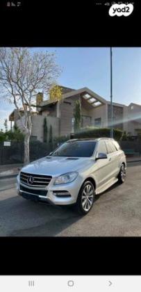 מרצדס ML Class 4X4 ML350 Bluetec Luxury אוט' דיזל 3.0 (258 כ''ס) דיזל 2012 למכירה בסח'נין