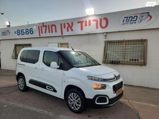 סיטרואן ברלינגו דור 3 (2018 ואילך) N1 Shine PK קומבי אוט' דיזל 5 מק' 1.5 (130 כ''ס) דיזל 2021 למכירה בחולון