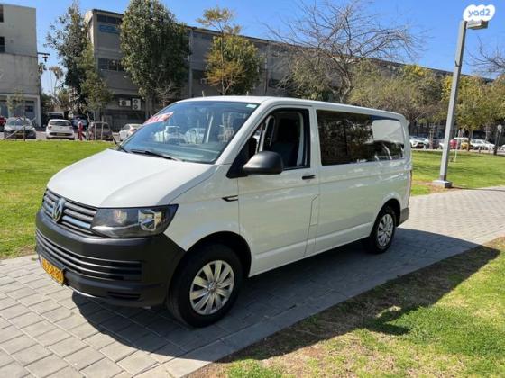 פולקסווגן טרנספורטר מסחרי/נוסעים Kombi קצר ידני דיזל 2-3 מק' 4 דל' 2.0 (84 כ''ס) דיזל 2017 למכירה בתל אביב יפו