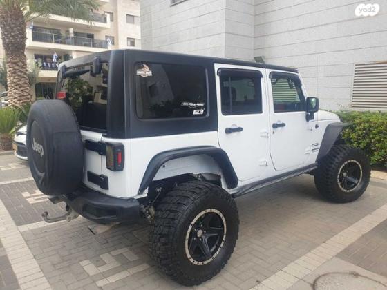 ג'יפ / Jeep רנגלר ארוך 4X4 Unlimited Sport אוט' 3.6 (280 כ''ס) ק'-2 בנזין 2017 למכירה בקדימה צורן