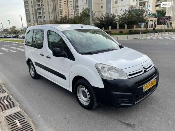 סיטרואן ברלינגו דור 2 (2008-2019) Comfort Plus ידני דיזל + 4 כ"א 1.6 (75 כ''ס) דיזל 2019 למכירה בתל אביב יפו