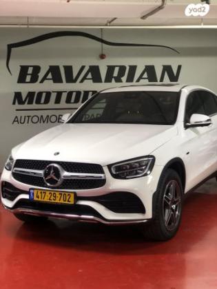 מרצדס GLC 4X4 GLC300E AMG הייבריד אוט' 2.0 (211 כ''ס) ק'-2 היברידי חשמל / בנזין 2021 למכירה בפתח תקווה