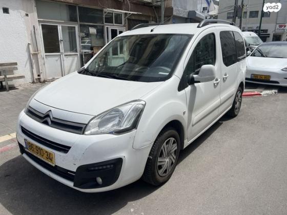 סיטרואן ברלינגו דור 2 (2008-2019) MLS Comfort PK ידני דיזל 5 מק' 1.6 (92 כ"ס) דיזל 2016 למכירה בתל אביב יפו