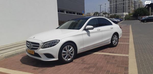 מרצדס C-Class C180 AVG FLT אוט' 1.6 (156 כ"ס) בנזין 2019 למכירה ברמת גן