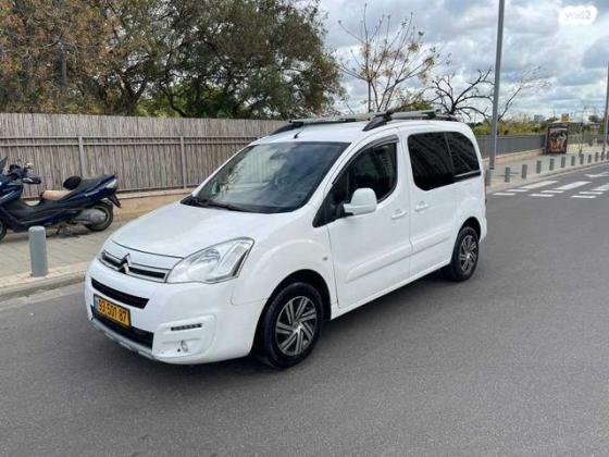 סיטרואן ברלינגו דור 2 (2008-2019) MLS Comf PK ידני דיזל 5 מק' 1.6 (100 כ"ס) דיזל 2017 למכירה בתל אביב יפו