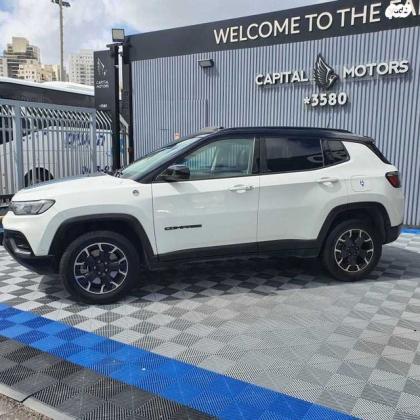 ג'יפ / Jeep קומפאס 4X4 Trailhawk הייבריד אוט' 1.4 (240 כ''ס) היברידי חשמל / בנזין 2022 למכירה בתל אביב יפו