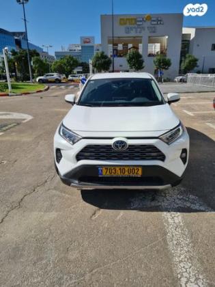 טויוטה RAV4 הייבריד E-xperience הייבריד 5 דל' אוט' 2.5 (178 כ''ס) בנזין 2021 למכירה בחיפה