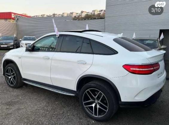 מרצדס GLE קופה 4X4 GLE450 4MATIC AMG Coupe אוט' 3.0 (367 כ''ס) בנזין 2016 למכירה בחיפה