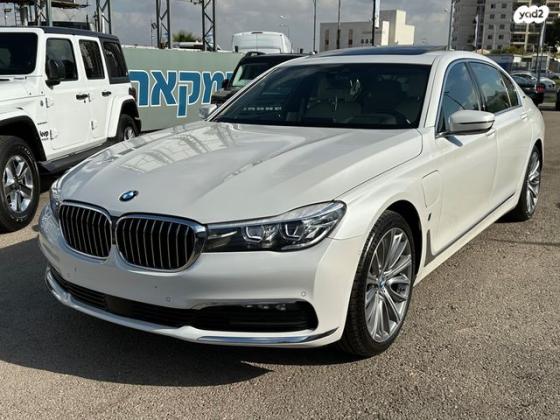 ב.מ.וו סדרה 7 740LE IPer Luxury הייבריד אוט' 2.0 (326 כ''ס) היברידי חשמל / בנזין 2018 למכירה בפתח תקווה