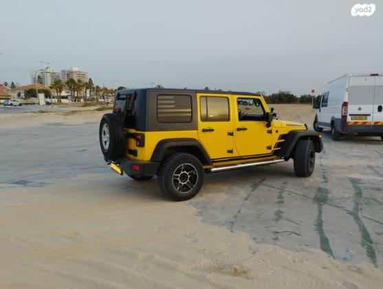 ג'יפ / Jeep רנגלר ארוך 4X4 Sport אוט' 3.8 (196 כ''ס) בנזין 2008 למכירה באשדוד