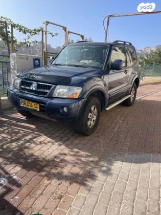 מיצובישי פג'רו קצר 4X4 Dakar אוט' דיזל 5 מק' 3.2 (160 כ''ס) דיזל 2006 למכירה בירושלים