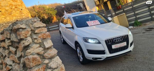 אאודי Q7 4X4 Luxury אוט' דיזל 7 מק' 3.0 (245 כ''ס) דיזל 2013 למכירה באום אל פחם