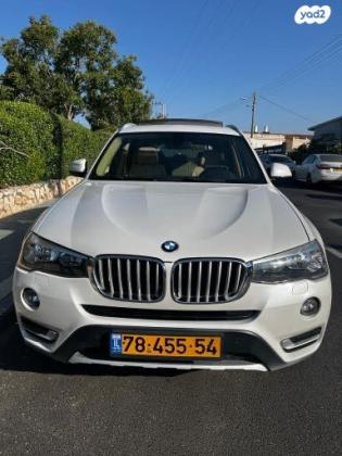 ב.מ.וו X3 4X4 XDRIVE20D X-Line אוט' דיזל 2.0 (190 כ''ס) דיזל 2015 למכירה בטבריה