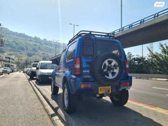 סוזוקי ג'ימני 4X4 JLX אוט' 1.3 (85 כ''ס) בנזין 2007 למכירה בחיפה