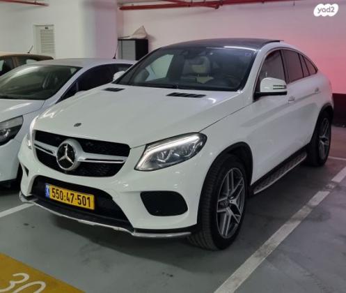 מרצדס GLE קופה 4X4 GLE350D Coupe AMG אוט' דיזל 3.0 (258 כ''ס) דיזל 2018 למכירה בירושלים