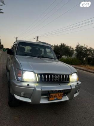 טויוטה לנד קרוזר פרדו ארוך 4X4 STD אוט' דיזל 8 מק' 3.0 (125 כ''ס) דיזל 1999 למכירה בכנף