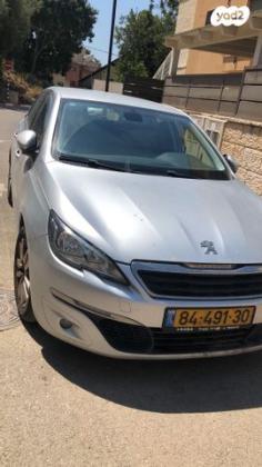 פיג'ו 308 Active אוט' 1.2 (130 כ''ס) בנזין 2015 למכירה ברמת ישי