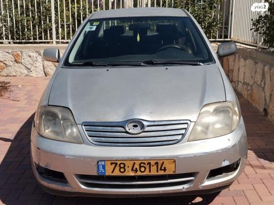 טויוטה קורולה Sun אוט' 1.6 (110 כ''ס) בנזין 2006 למכירה בעלי