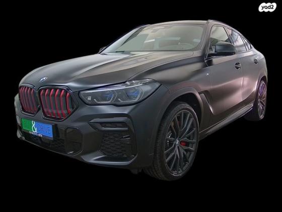 ב.מ.וו X6 XDRIVE 30D Black Vermil אוט' דיזל 3.0 (286 כ''ס) היברידי חשמל / דיזל 2023 למכירה ב