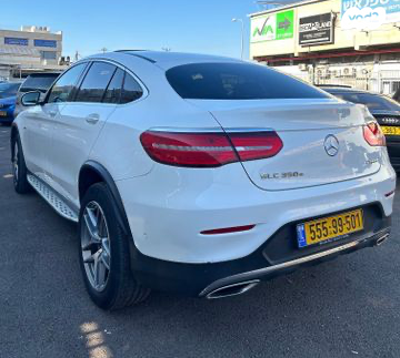 מרצדס GLC-Class קופה 4X4 GLC350E AMG Coupe הייבריד אוט' 2.0 (211 כ"ס) היברידי חשמל / בנזין 2018 למכירה בחיפה