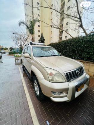 טויוטה לנד קרוזר ארוך 4X4 Luxury אוט' דיזל 8 מק' 3.0 (173 כ''ס) דיזל 2008 למכירה ביפיע