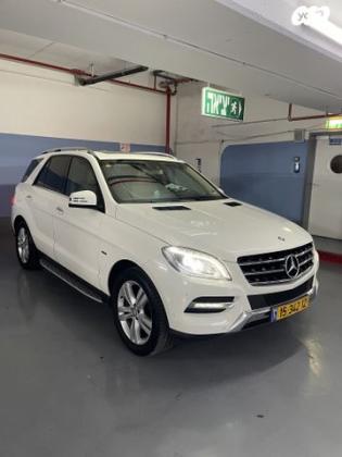 מרצדס ML Class 4X4 ML350 Bluetec Luxury אוט' דיזל 3.0 (258 כ''ס) דיזל 2012 למכירה בירושלים