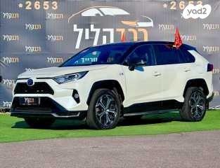 טויוטה RAV4 הייבריד 4X4 E-Motion פלאג-אין אוט' 2.5 (185 כ''ס) היברידי חשמל / בנזין 2021 למכירה בחיפה