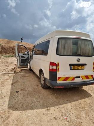 פולקסווגן טרנספורטר מסחרי/נוסעים Kombi ארוך ידני דיזל 3 מק' 3 דל' 2.0 (140 כ''ס) דיזל 2011 למכירה ברהט