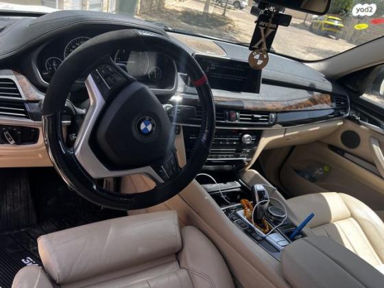 ב.מ.וו X6 4X4 XDRIVE30D Luxury אוט' דיזל 3.0 (258 כ''ס) דיזל 2016 למכירה בבאר שבע