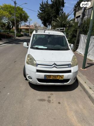 סיטרואן ברלינגו דור 2 (2008-2019) Comfort ידני דיזל 4 דל' 1.6 (75 כ"ס) דיזל 2012 למכירה ברחובות