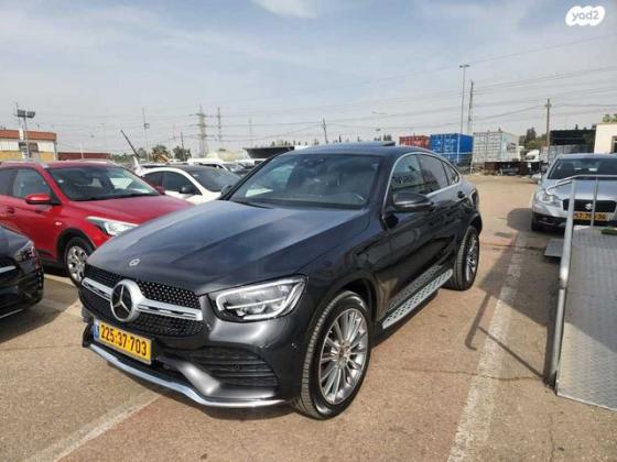 מרצדס GLC-Class קופה 4X4 GLC300E AMG הייבריד אוט' 2.0 (330 כ"ס) היברידי חשמל / בנזין 2022 למכירה בחולון