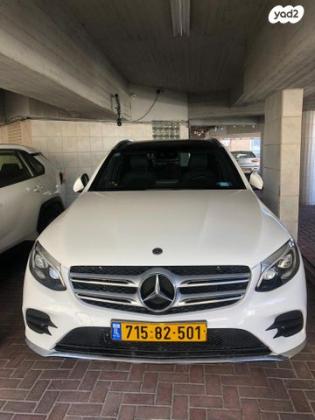 מרצדס GLC 4X4 GLC350E AMG הייבריד אוט' 2.0 (211 כ''ס) ק'-1 היברידי חשמל / בנזין 2019 למכירה ברמת גן