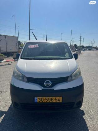 ניסאן NV200 Upper ידני דיזל 7 מק' 1.5 (90 כ''ס) דיזל 2014 למכירה בחולון