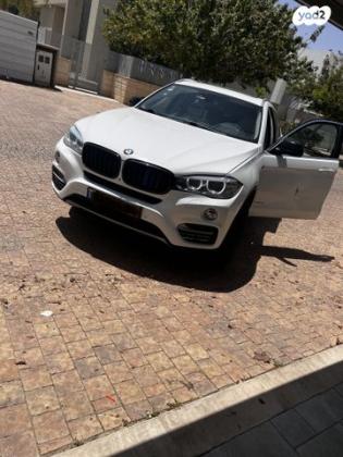 ב.מ.וו X6 4X4 XDRIVE30D Luxury אוט' דיזל 3.0 (258 כ''ס) דיזל 2016 למכירה בבאר שבע