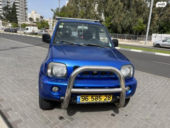 סוזוקי ג'ימני 4X4 JLX-L אוט' 1.3 (85 כ''ס) בנזין 2006 למכירה באור יהודה