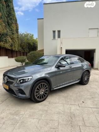 מרצדס GLC-Class קופה 4X4 GLC350E AMG Coupe הייבריד אוט' 2.0 (211 כ"ס) היברידי חשמל / בנזין 2018 למכירה בתל אביב יפו