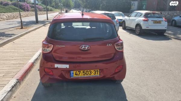 יונדאי i10 Insight אוט' 1.0 (66 כ"ס) בנזין 2014 למכירה בתל אביב יפו