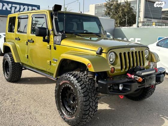 ג'יפ / Jeep רנגלר ארוך 4X4 Sport אוט' 3.8 (196 כ''ס) בנזין 2009 למכירה בפתח תקווה