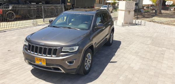 ג'יפ / Jeep גרנד צ'ירוקי 4X4 Limited אוט' דיזל 3.0 (241 כ''ס) טורבו דיזל 2012 למכירה בבאר שבע