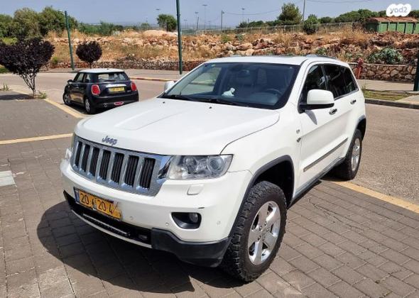 ג'יפ / Jeep גרנד צ'ירוקי 4X4 Limited אוט' 3.6 (282 כ''ס) בנזין 2011 למכירה בנהריה