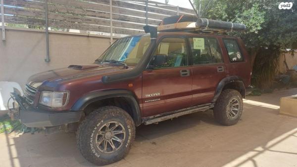 איסוזו טרופר ארוך 4X4 S אוט' דיזל 3.0 (159 כ''ס) דיזל 2001 למכירה ברמת ישי