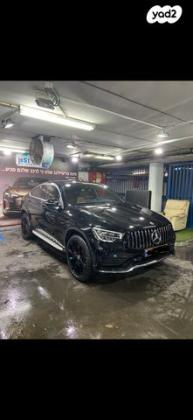 מרצדס GLC-Class קופה 4X4 GLC300E AMG הייבריד אוט' 2.0 (330 כ"ס) היברידי חשמל / בנזין 2021 למכירה בפתח תקווה