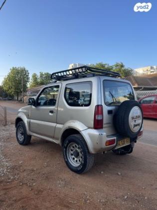 סוזוקי ג'ימני 4X4 JLX-L אוט' 1.3 (85 כ''ס) בנזין 2007 למכירה בפרדס חנה כרכור