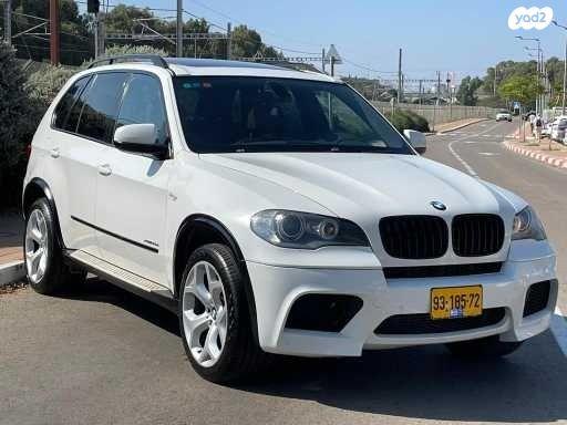 ב.מ.וו X5 4X4 35D אוט' דיזל 7 מק' 3.0 (306 כ''ס) דיזל 2011 למכירה בנתניה