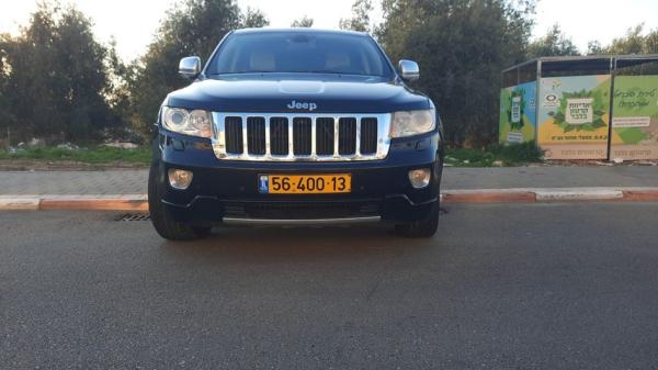 ג'יפ / Jeep גרנד צ'ירוקי 4X4 Limited אוט' דיזל 3.0 (241 כ''ס) דיזל 2012 למכירה בגבע כרמל