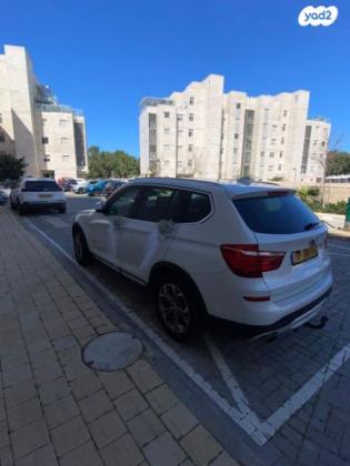 ב.מ.וו X3 4X4 XDRIVE20D X-Line אוט' דיזל 2.0 (190 כ''ס) דיזל 2016 למכירה באשדוד