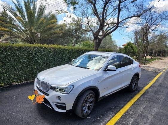 ב.מ.וו X4 4X4 XDRIVE28I Sport אוט' 2.0 (245 כ''ס) בנזין 2015 למכירה ביהוד מונוסון